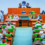 Nigerian House of Representatives in session as lawmakers deliberate on banning pornographic websites nationwide.