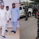 JUST IN: Tension Erupts as armed personnel take over Lagos assembly complex