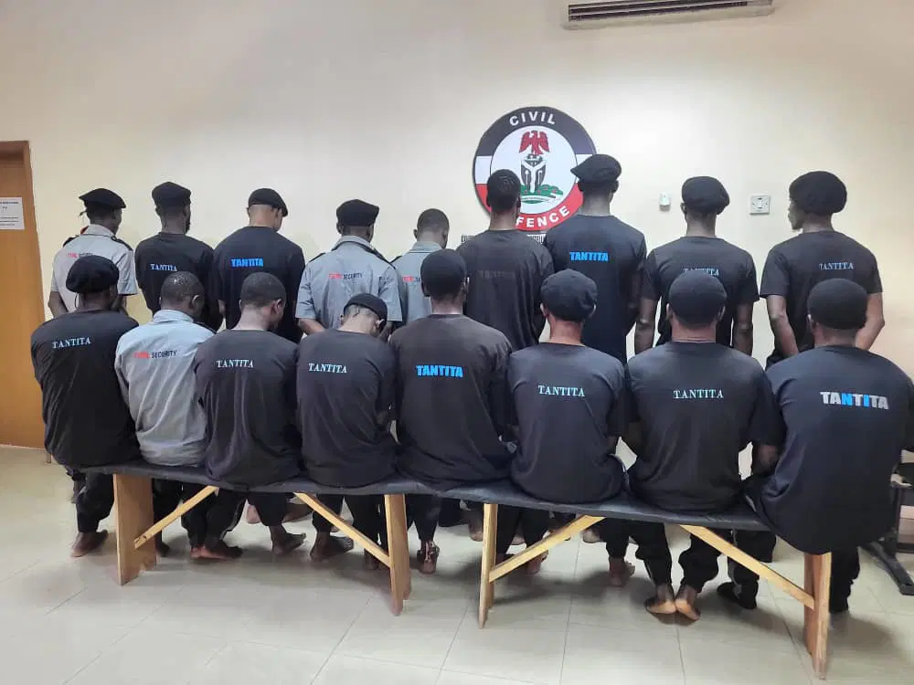NSCDC Arrests 17 Suspects Over Attacks on Oil Installations in Niger Delta 1 NSCDC