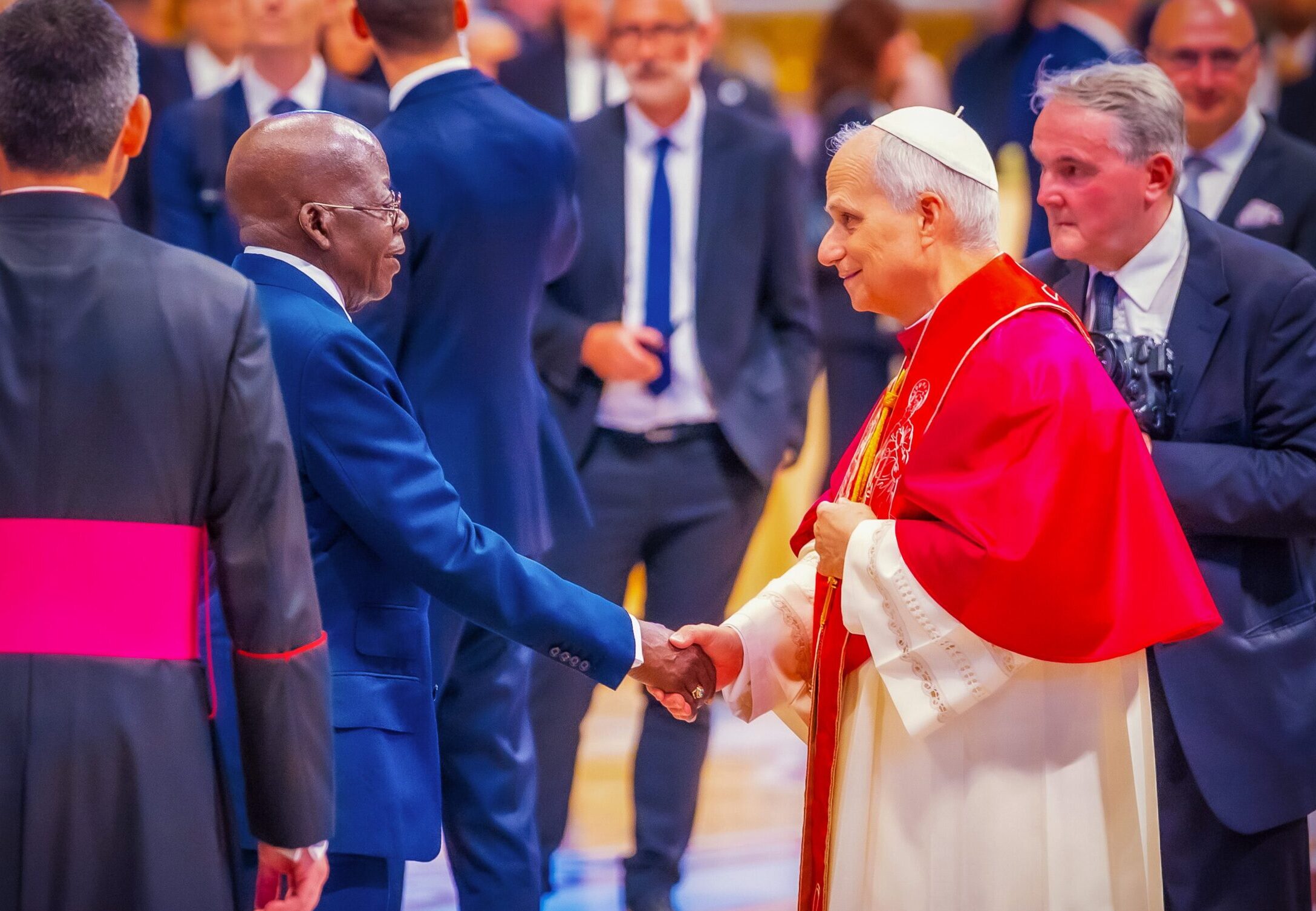 President Tinubu Returns to Abuja After Attending Inauguration of Pope Leo XIV 2 President Tinubu Returns to Abuja After Attending Inauguration of Pope Leo XIV