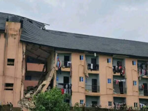STUDENTS' HOSTEL COLLAPSES AT FUNAI, EBONYI STATE. 2 Students