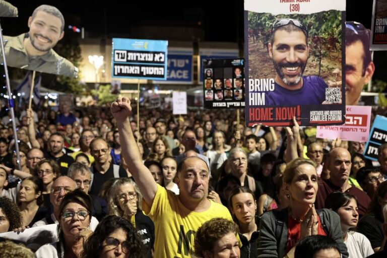 Families of Israeli Hostages Demand Halt to Ceasefire Progress Until Bodies Are Returned 1 gettyimages-2241496302