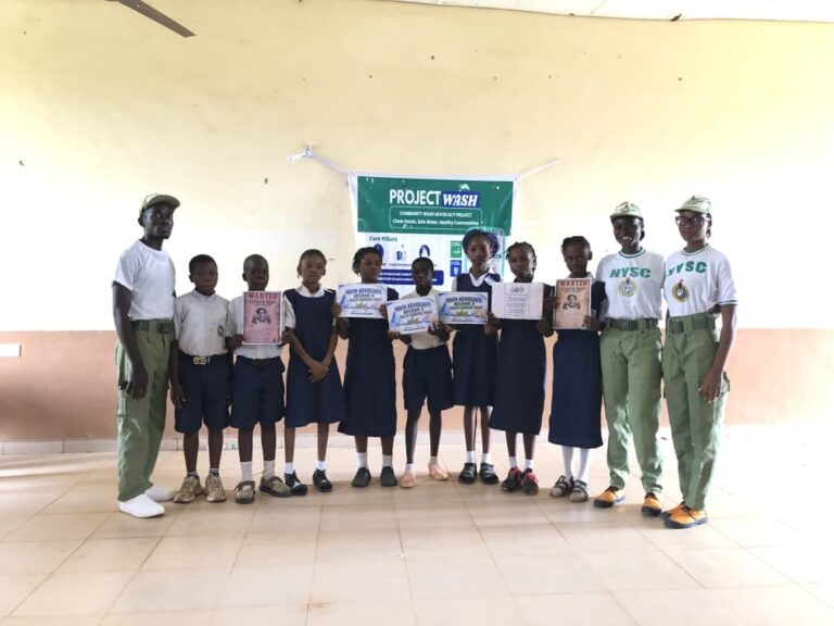 NYSC Corps Member Reaches Over 1,000 Students Through Project WASH Hygiene Campaign in Kwara.